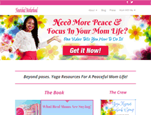 Tablet Screenshot of nourished-motherhood.com